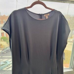 NWT Popular Nordstrom Classic Dusty Blue Midi Dress